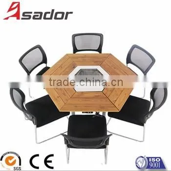 high quality china manufacturer A-201004 garden forniture of easily clean bbq