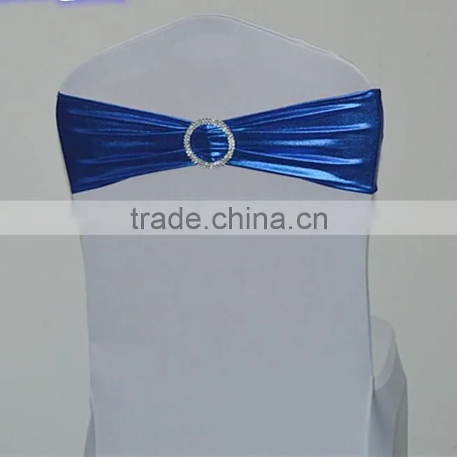 new design personized royal blue chair sash for sale
