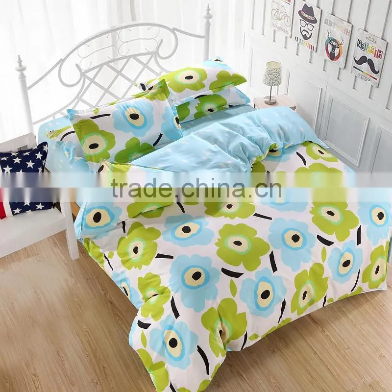 New Fashion Bedding Set 4pcs/3pcs Duvet Cover Sets Soft Cotton Bed Linen Flat Bed Sheet Set Pillowcase Home Textile Drop Ship