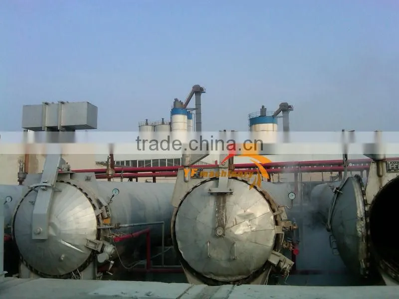 high quality light weight sand aac block production line