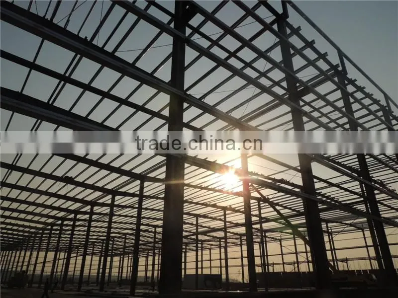 Professional famous steel structure buildings with CE certificate