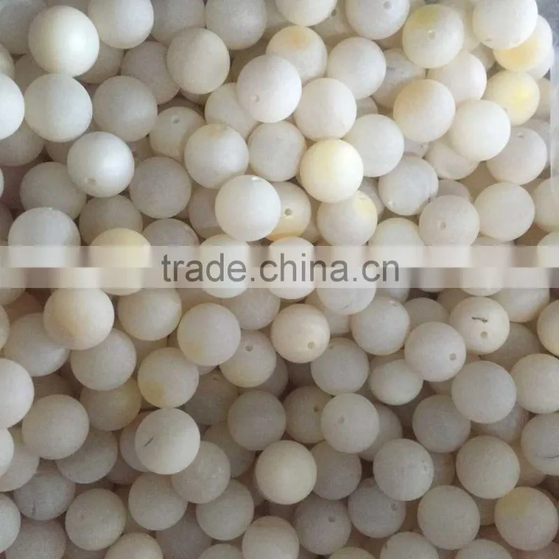 drilled mother of pearl beads