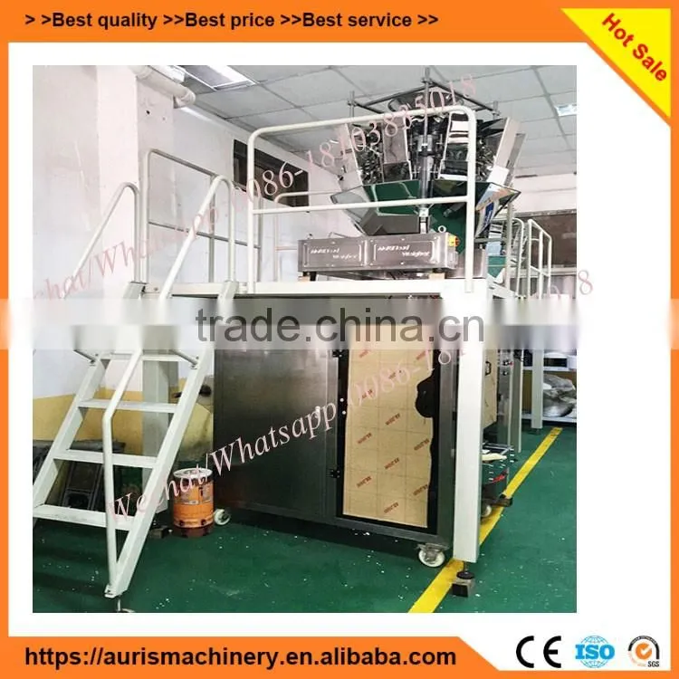 Multi-function stand pouch nail weighting packaging machine