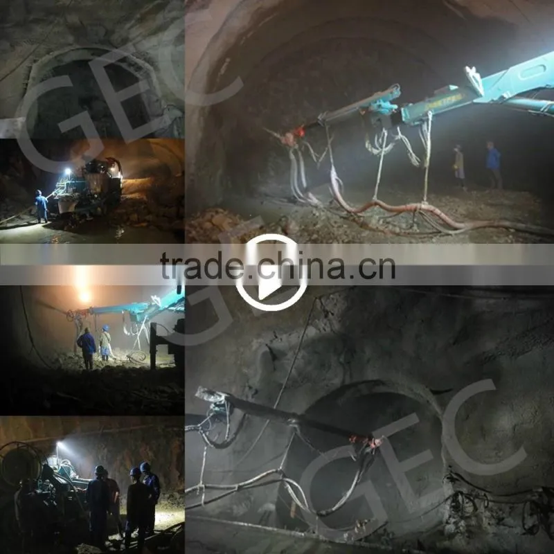 GEC customized dry and wet shotcrete machine system for sale