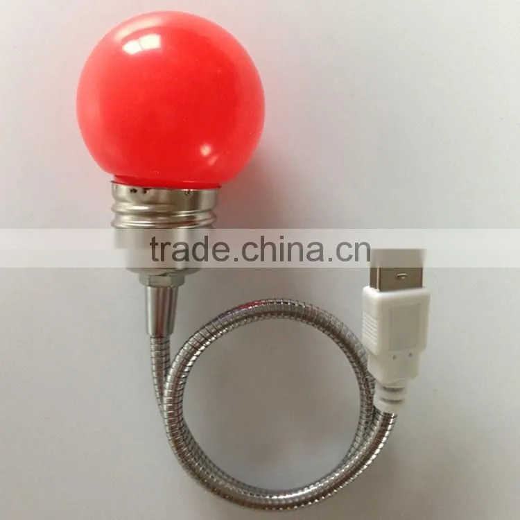 led bulb lamp USB desk lamp flexiable led desk lamp USB light
