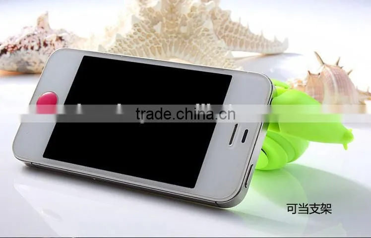 2015 New Arrival Best Present Gift Mini Speaker Snail Shape Mini Speaker Which Could Be Stand For Mobile Phones