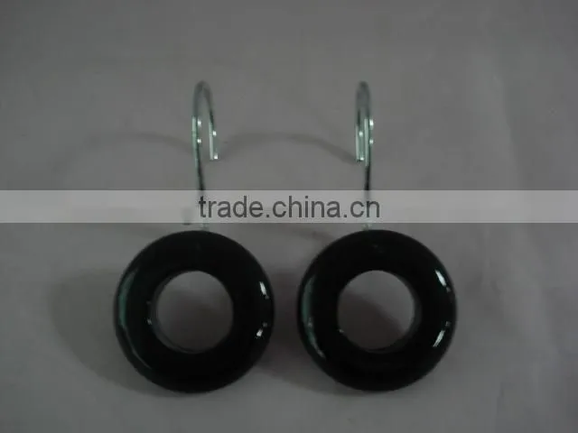Unique decorative plastic curtain hooks
