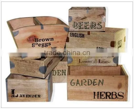 small wooden boxes for storage