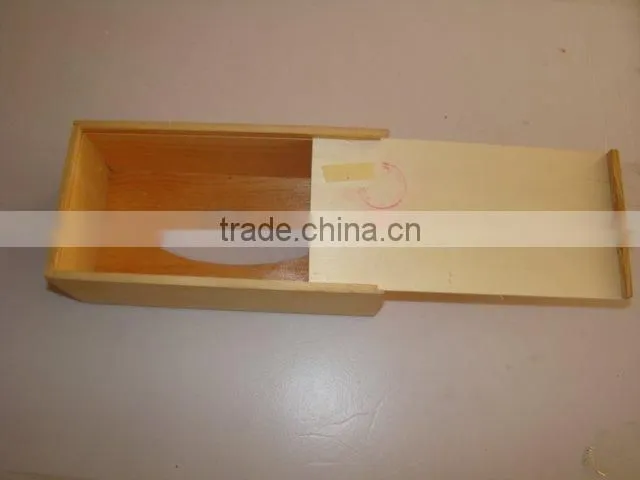 2012 promotion wooden tissue box
