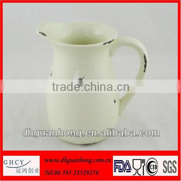 Hot sale Dolomite ceramic jug