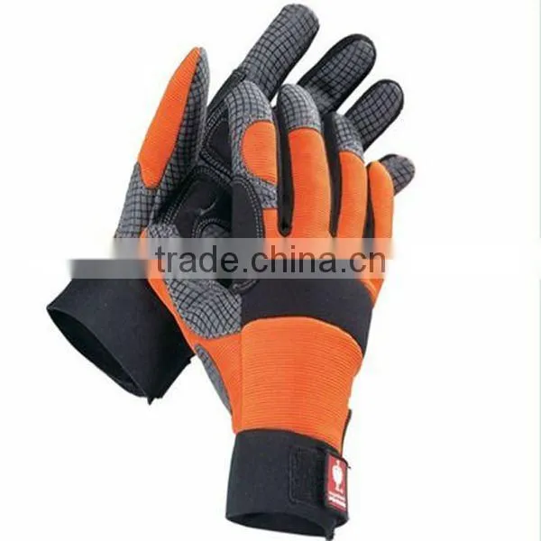 Industrial safety impact glove for oil and gas