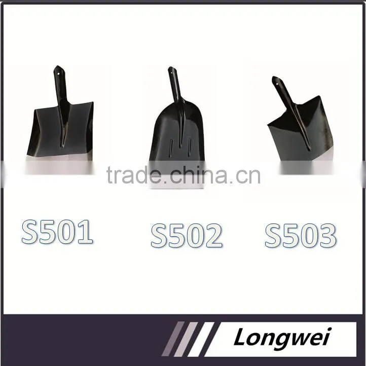 High quality steel farming shovel with wooden handel