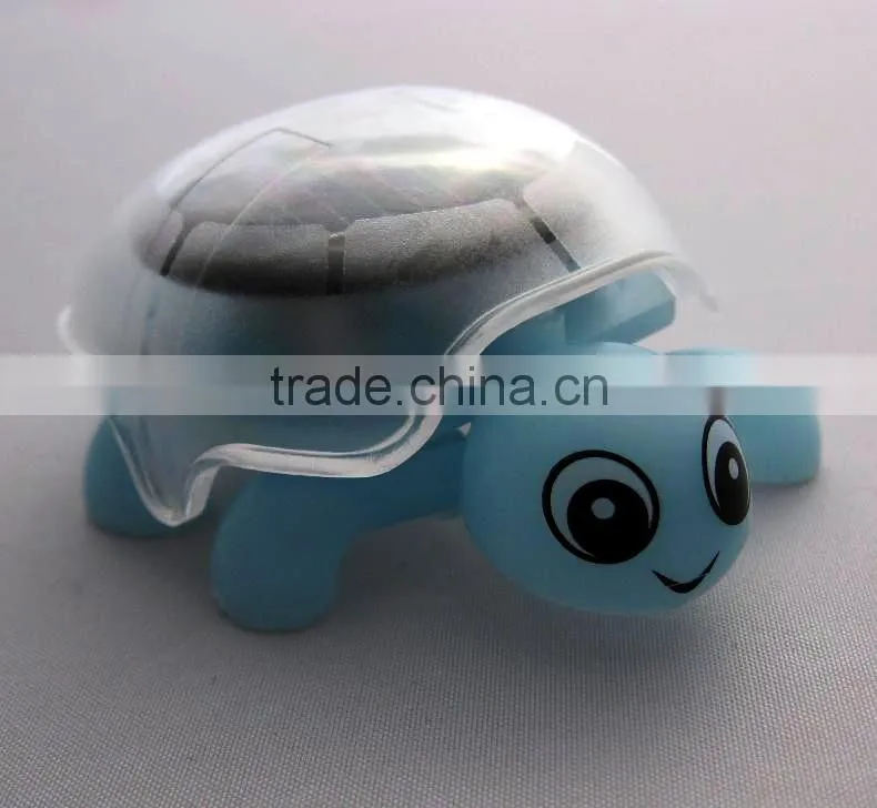 2015 new hot educational toys for children little Solar creepiness animal turtle toys wholesale for importer from ICTI manufactu