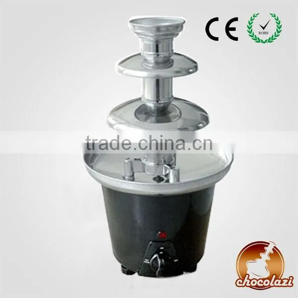 CHOCOLAZI ANT-8030 ALL Model 3 tiers wholesale Mini Home plastic for family in China chocolate fountain