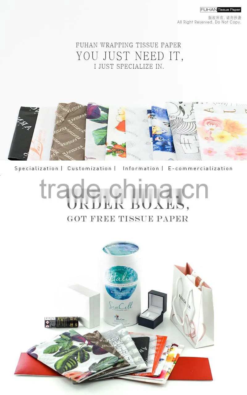 Cute Logo Christmas Style Packing Paper