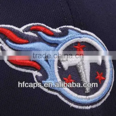 2013 men fashion navy blue and gray 3D embroidery 6 panel custom baseball cap and hat