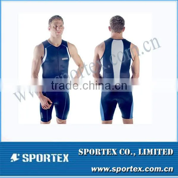 Professional Customized Design Sublimation Triathlon Clothing Active 3 4 Run Tights MZ0321