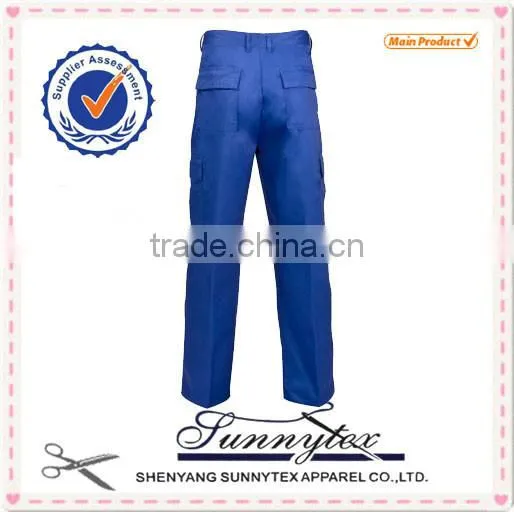 Sunnytex knee pad pockets blue cotton cheap used men work pants