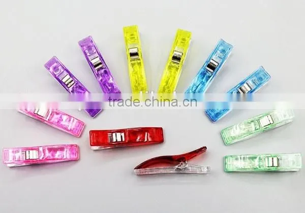 20 PCS jumbo wonder clips packed by cotton bag