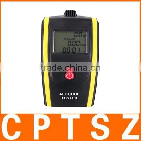 Portable Digital Alcohol Tester Meter Alcohol Content Detector High Sensitivity Breathalyzer