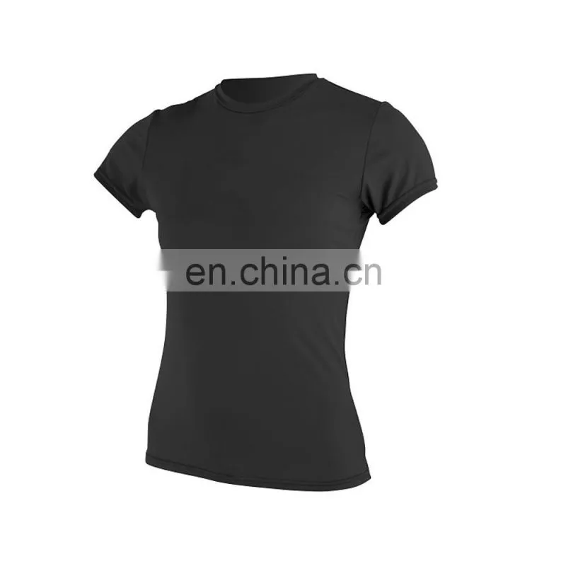 Custom compression shirt,rash guards women wholesale