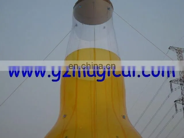 Lighting Inflatable beer bottle model
