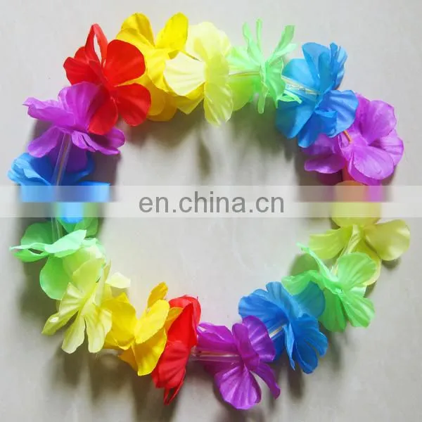 Festival led garland glovion led lighted flower garland wedding flower garland
