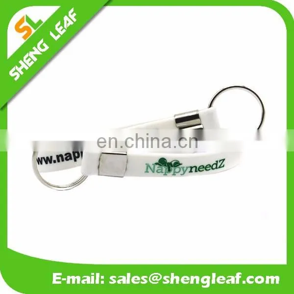 custom silicone keyring, silicone keychain, silicone key holder for sales with printed logo