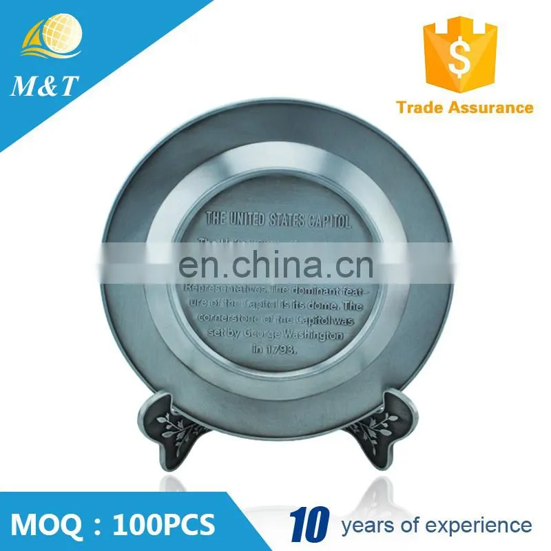 High quality custom popular decorative metal plates