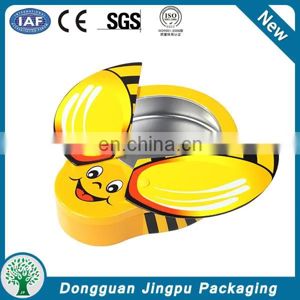 Factory hot sales round metal travel empty decorative candle tins