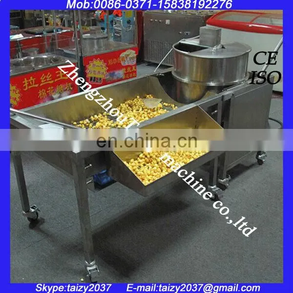 Hot air commercial popcorn machine Industrial popcorn making machine Cheap corn popping machine