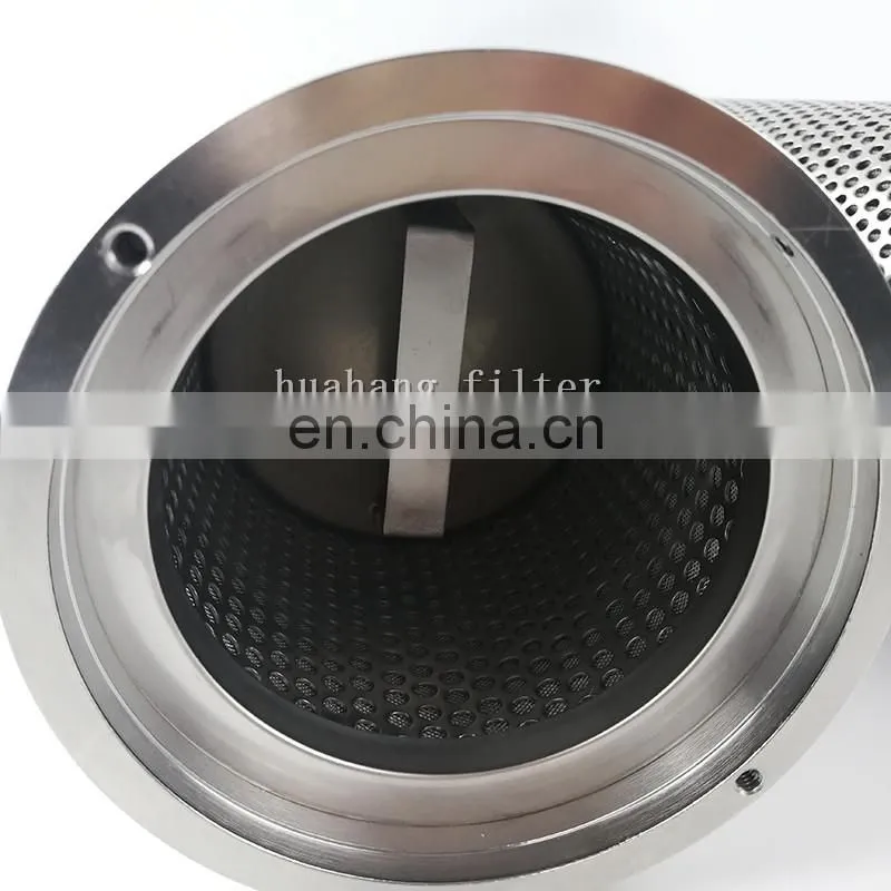 Custom 304 stainless steel diesel filter element for Loader heavy machine
