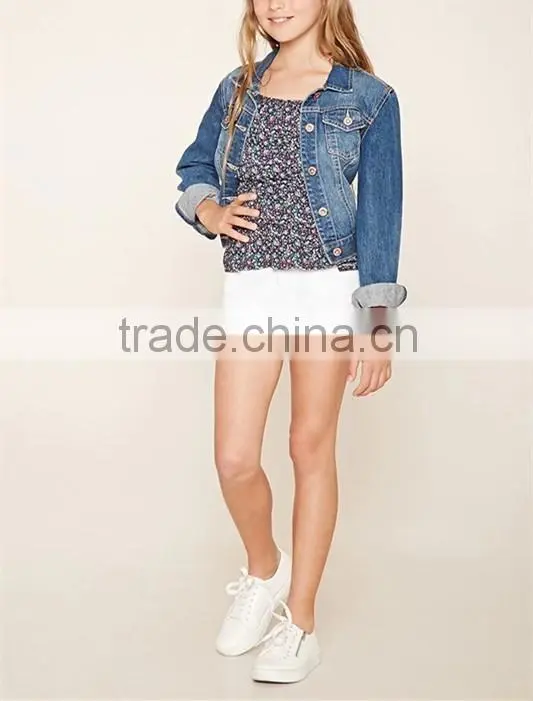 Girls cool summer tops 2016 floral print adjustable strap cami