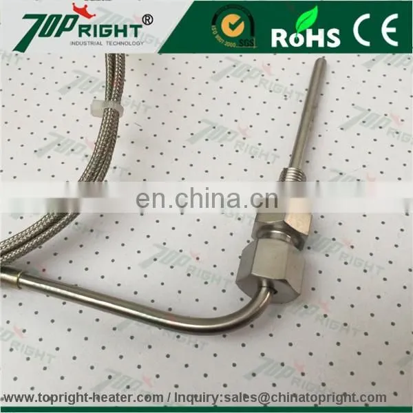 K type Thermocouple right angle thermocouple from China supplier