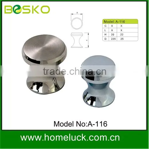 Brass furniture handle knob type exported standard brass round door knob