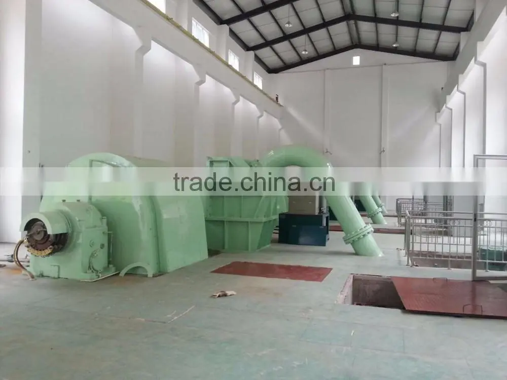 75kw hydro turbine generator straight league/francis turbine generator