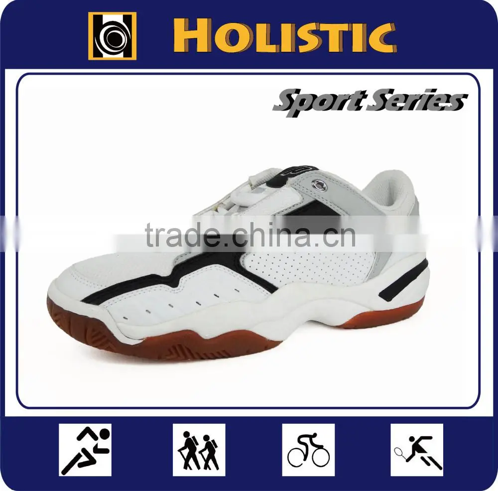 2014 Best Quality Lightweight Leather and Mesh upper Squash Shoe