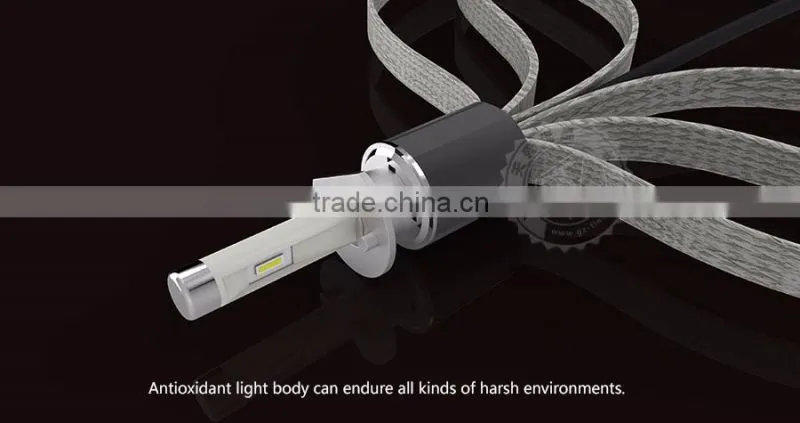 2016 hot selling new led headlight all in one plug&play R4 high power 55w h1 led bulb