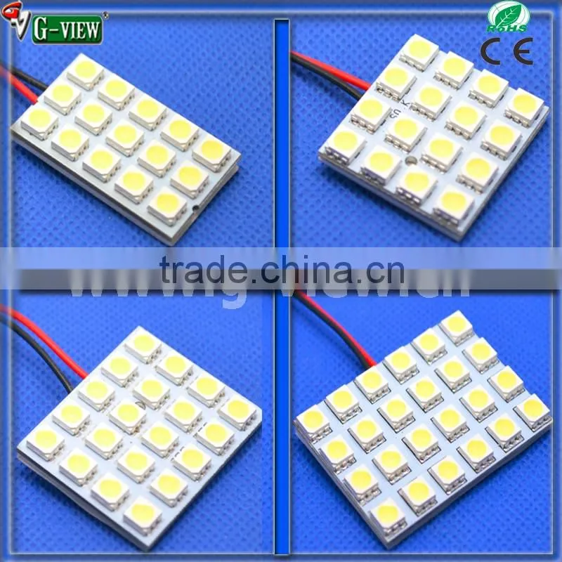 superbright 12smd 5050 high lumen dome led light,led car lamp ,auto led