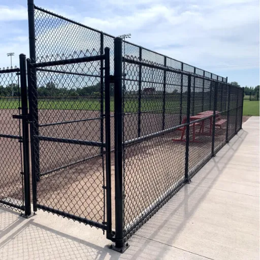 basketball court chain link fence (1)