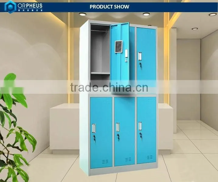 Competitive Price Multi-door Waterproof Clothing Storage Public Metal Spa locker