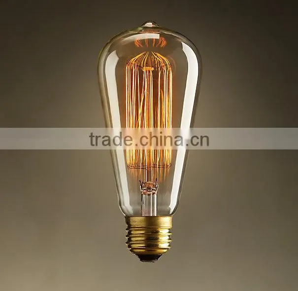 Brass Light Socket Iron Retro Lamps Wall Mounted