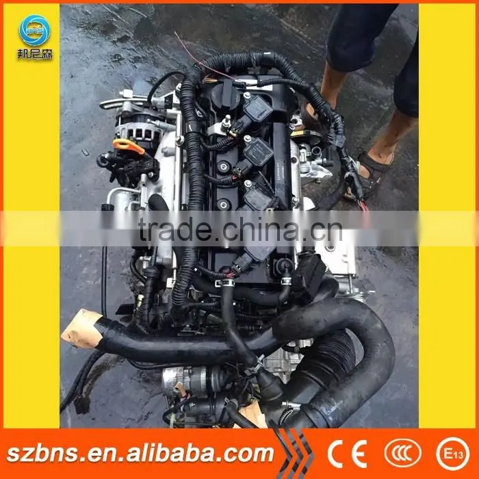 Japanese produced original factory gasoline engine EG33 and manual transmission with successful safety trial