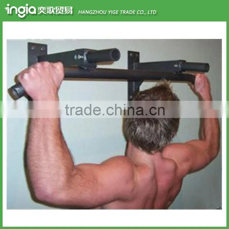 Home Gym Fitness Equipment Iron Bar Wall Mount Chin Up Bar