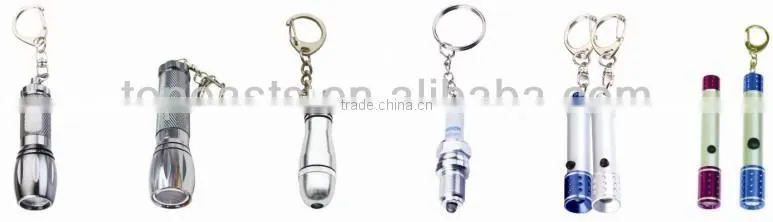 led keychain with whistle cheaper price promotion products