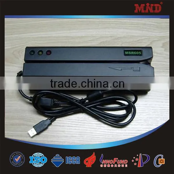 MDR14 USB mini portable magnetic stripe card reader