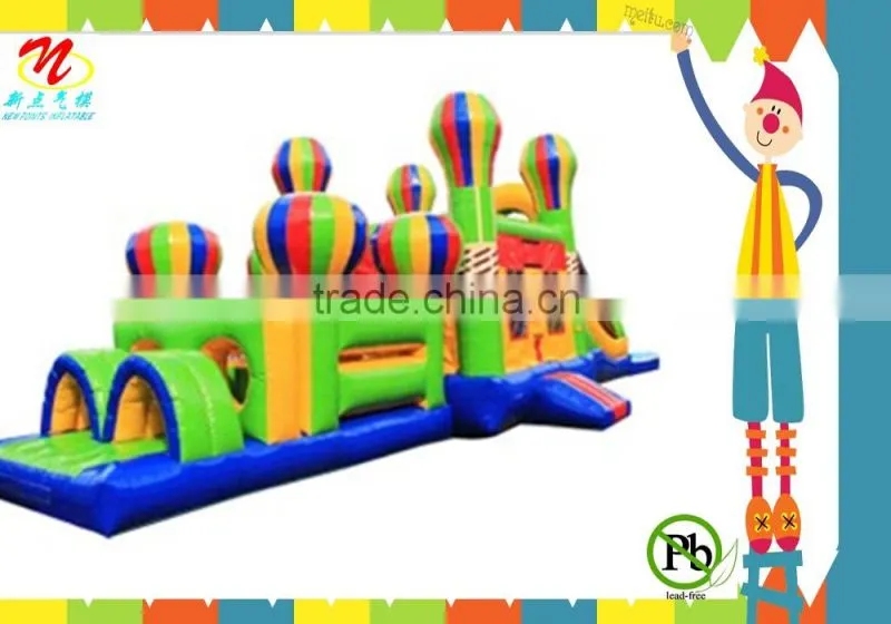 2014 china high quality cheap funny colorful balloon inflatable combo for kids