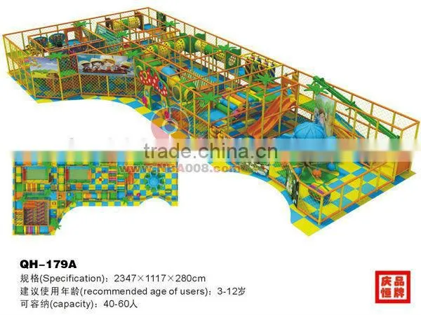 kids' indoor naughty castle(QH-179A)