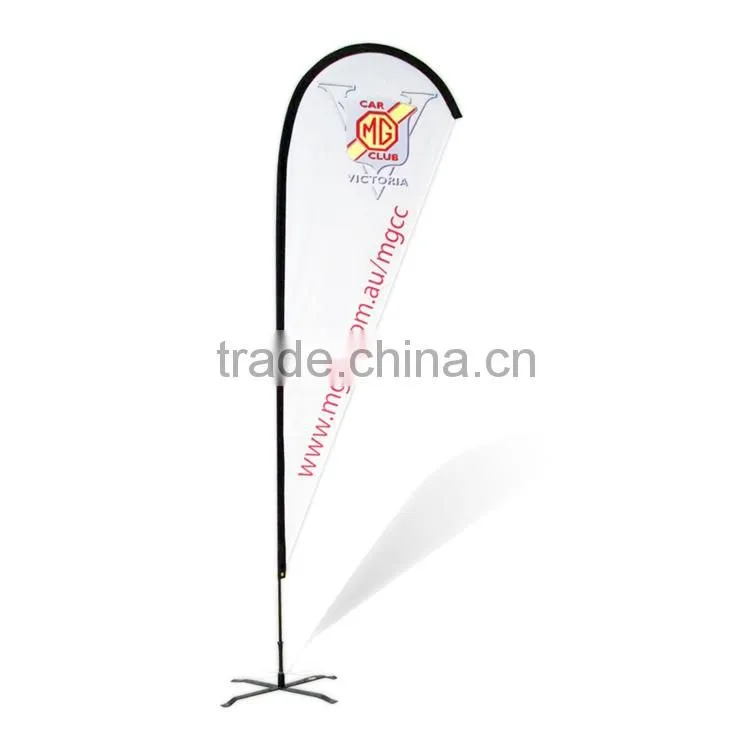 Hot Quality New Pattern Feather Flexible Flag