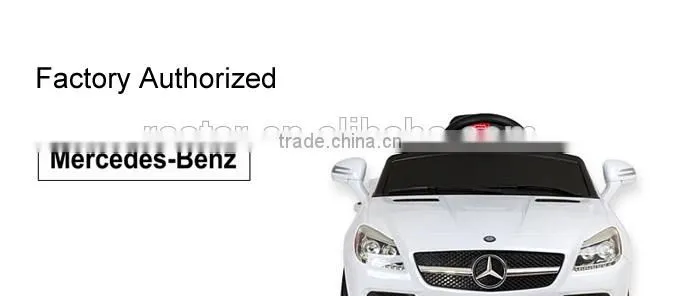 2016 wholesale top RASATR baby car Mercedes-Benz SLK car type ride on